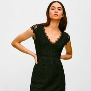 Black Lace Aritzia Babaton Dress — Tobias Eyelash